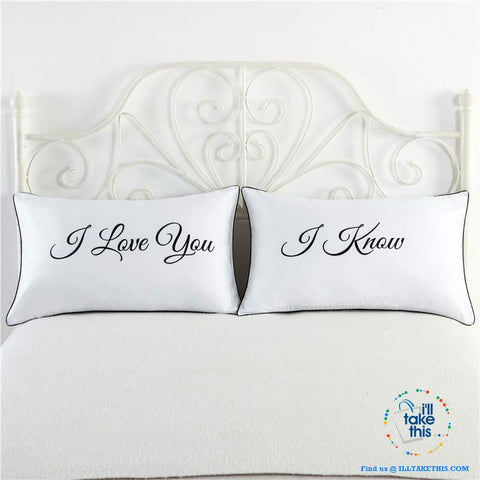 Image of Wake up with your loved one with these novelty pillows for those special occasions - I'LL TAKE THIS