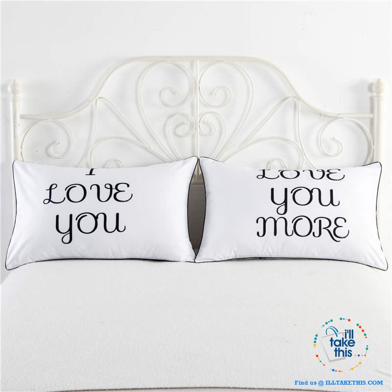 Wake up with your loved one with these novelty pillows for those special occasions - I'LL TAKE THIS