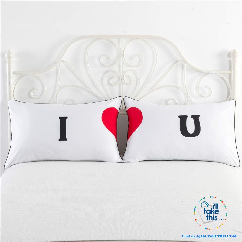 Wake up with your loved one with these novelty pillows for those special occasions - I'LL TAKE THIS