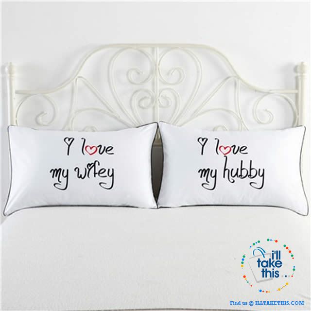 Wake up with your loved one with these novelty pillows for those special occasions - I'LL TAKE THIS