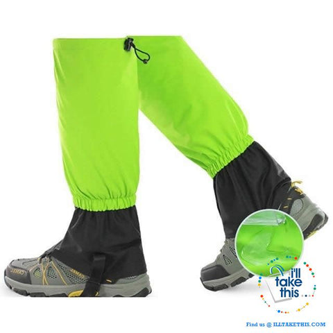Image of Water resistance leg protectors for your next Outdoor venture, suits Show, Camping and Hiking or next Fishing trip - I'LL TAKE THIS