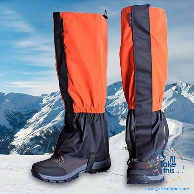 Water resistance leg protectors for your next Outdoor venture, suits Show, Camping and Hiking or next Fishing trip - I'LL TAKE THIS