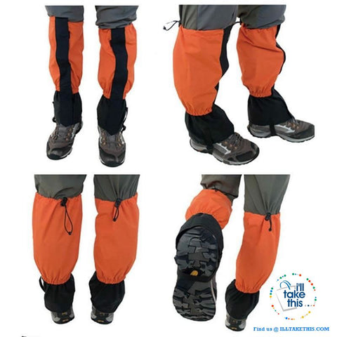 Image of Water resistance leg protectors for your next Outdoor venture, suits Show, Camping and Hiking or next Fishing trip - I'LL TAKE THIS