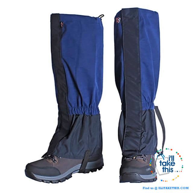 Water resistance leg protectors for your next Outdoor venture, suits Show, Camping and Hiking or next Fishing trip - I'LL TAKE THIS