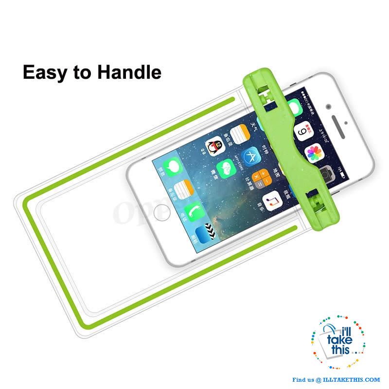 Waterproof Mobile Phone Case For Smartphones, Clear PVC Sealed Underwater Cell Smart Phone protector - I'LL TAKE THIS