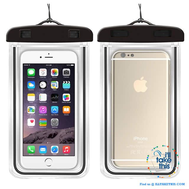 Waterproof Mobile Phone Case For Smartphones, Clear PVC Sealed Underwater Cell Smart Phone protector - I'LL TAKE THIS