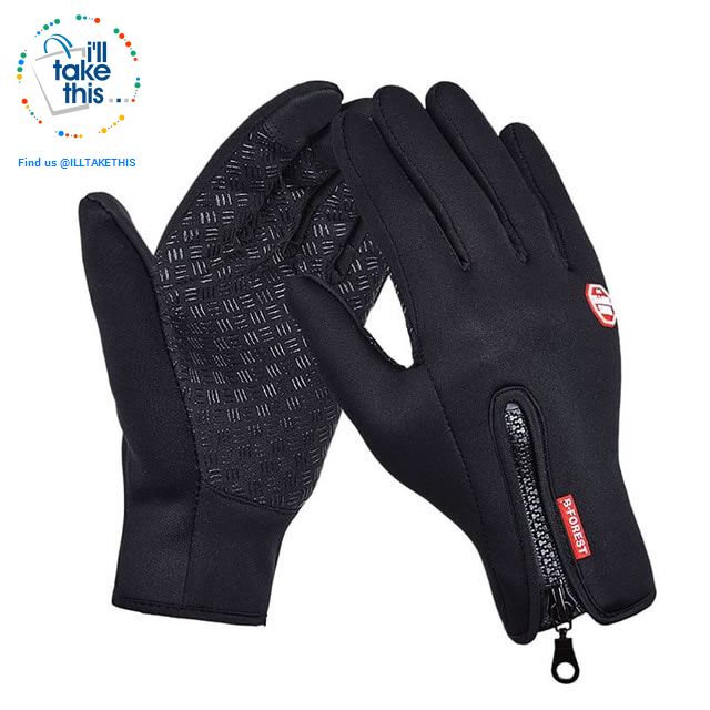 Windproof Ski, Snow, Cycling, Hiking or Camping Gloves - 3 Color Options - I'LL TAKE THIS