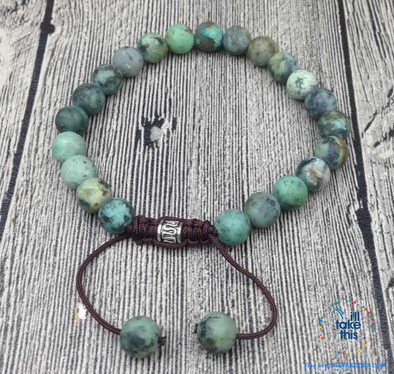 Awakening Karma + Prosperity Bracelet - Fluorite, Turquoise Sea Sediment, Jasper or Lab’orite Stones - I'LL TAKE THIS