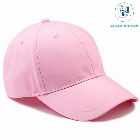 Image of Ponytail Baseball Cap for Women of All ages, one Size - 7 color options - I'LL TAKE THIS