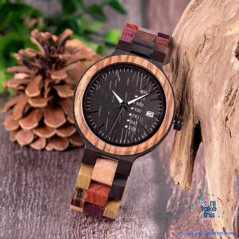 Image of Men's and Women's Couples Wooden Watches - Ideal His and Hers gift idea - I'LL TAKE THIS