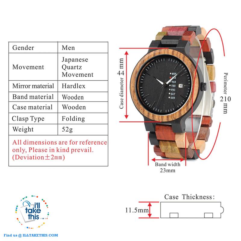 Men's and Women's Couples Wooden Watches - Ideal His and Hers gift idea - I'LL TAKE THIS