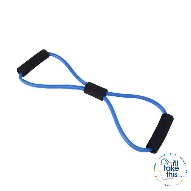 Yoga Resistance Bands 7 Colors, Latex rubber Ideal Resistance/Fitness and Stretch equipment - I'LL TAKE THIS
