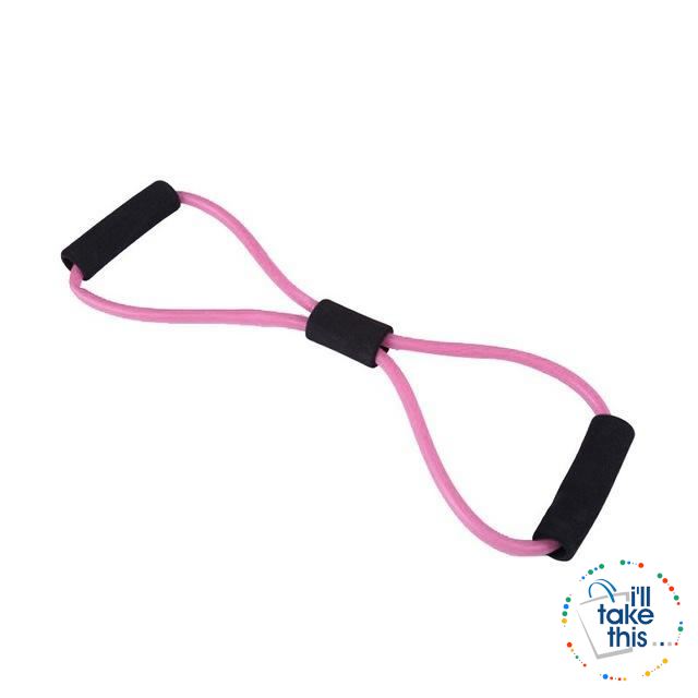 Yoga Resistance Bands 7 Colors, Latex rubber Ideal Resistance/Fitness and Stretch equipment - I'LL TAKE THIS