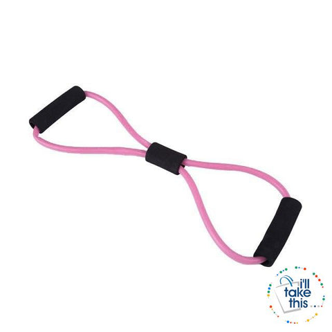 Image of Yoga Resistance Bands 7 Colors, Latex rubber Ideal Resistance/Fitness and Stretch equipment - I'LL TAKE THIS