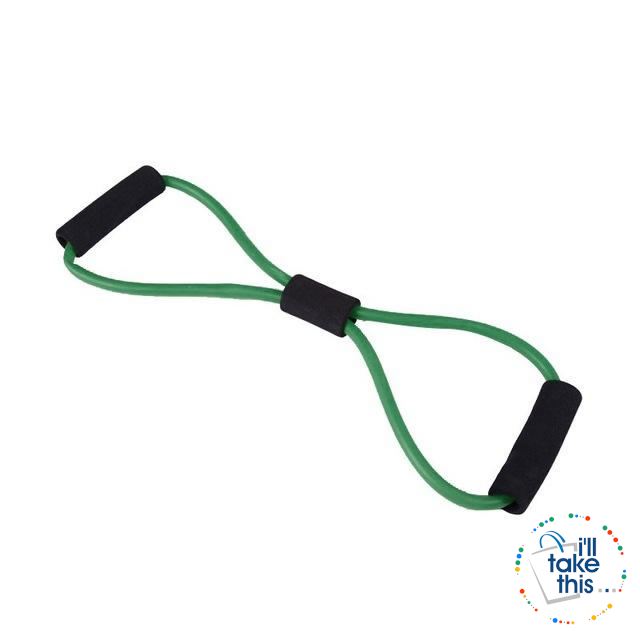 Yoga Resistance Bands 7 Colors, Latex rubber Ideal Resistance/Fitness and Stretch equipment - I'LL TAKE THIS
