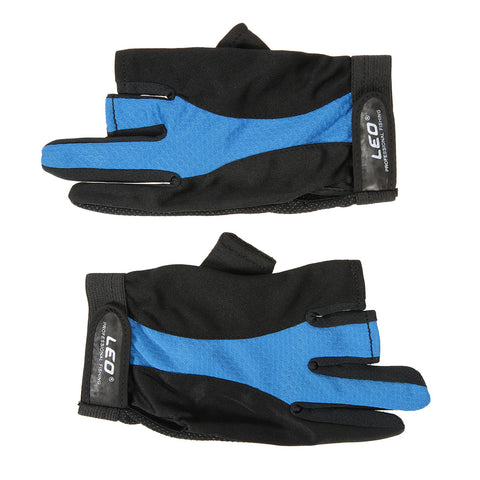 Image of 1 Pair 3 Fingerless Gloves Anti-slip Breathable Lightweight Fishing Gloves Outdoor Sports Cycling Camping Running - I'LL TAKE THIS