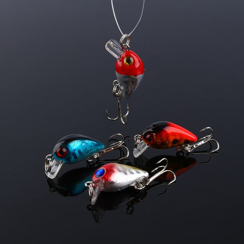 Image of Fishing Lures Set of 10 Multi-Colored Minnow Crankbait - I'LL TAKE THIS