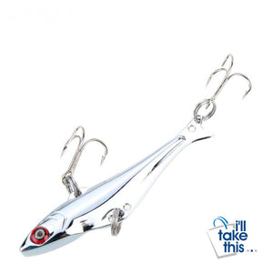 Stainless Steel Fishing Lure Metal Hard Bait 2 Weights available - I'LL TAKE THIS