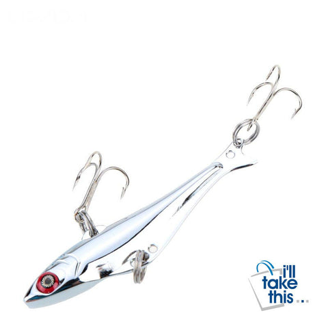Image of Stainless Steel Fishing Lure Metal Hard Bait 2 Weights available - I'LL TAKE THIS