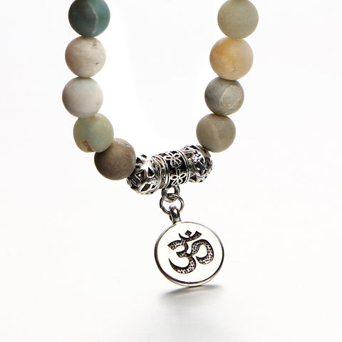 Image of Vintage Yoga Strand Bracelets' - Natural Stone Handmade Unisex Wristband Beads - I'LL TAKE THIS