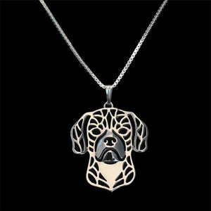 Puggle Dog Pendant in Gold, Silver or Rose Gold with FREE Link chain - I'LL TAKE THIS
