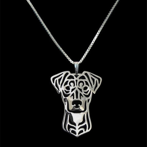 Image of German Pinscher Dog Pendant in Gold, Silver or Rose Gold with FREE Link chain - I'LL TAKE THIS