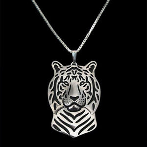 Tiger Shaped Head Pendant with chain, 3 color variations - I'LL TAKE THIS