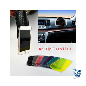 Anti-Slip Mat for Mobile Phone or GPS a great Automobile Interior Car Accessories, 7 colors - I'LL TAKE THIS