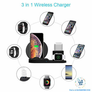 3-in-1 Apple Wireless Charger - Super Fast & Convenient 💥