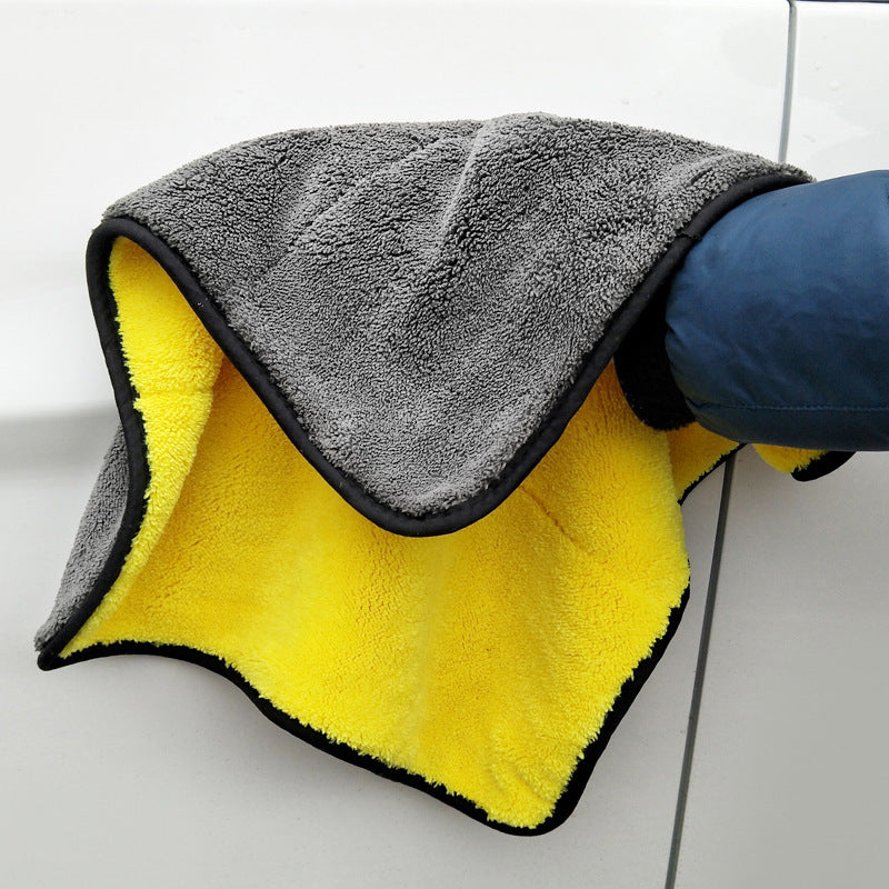 Car Wash High-end Microfiber Towel Car Cleaning Drying Hemming Cloth Wash  Towels