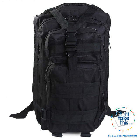 Image of Grab your 30 Liter Tactical Camouflage Backpack for Outdoor | Sports | School | College Backpack - I'LL TAKE THIS