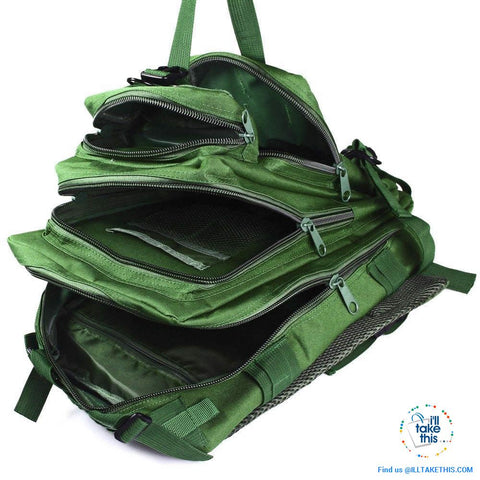 Image of Grab your 30 Liter Tactical Camouflage Backpack for Outdoor | Sports | School | College Backpack - I'LL TAKE THIS