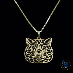 Exotic Short-hair Cat Pendant, 3 color variations + FREE Chain - I'LL TAKE THIS