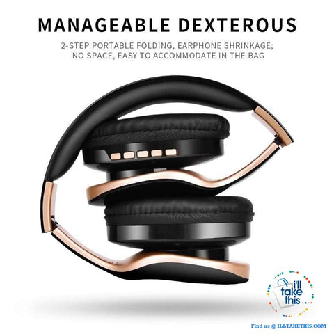 Image of Wireless Bluetooth Headphones - Take Them With You Wherever You Go! - I'LL TAKE THIS