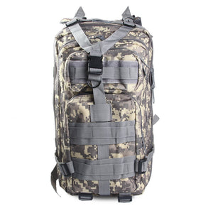Camouflage Military Tactical Backpack Hunting Assault Sport Bag. 7.92gal/30L for Camping or Trekking