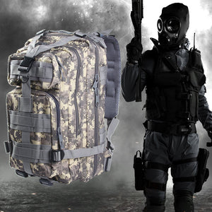 Camouflage Military Tactical Backpack Hunting Assault Sport Bag. 7.92gal/30L for Camping or Trekking - I'LL TAKE THIS