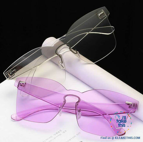 Image of Cateye Designer Sunglasses - 6 Polycarbonate Len, Candy Color frame combinations - I'LL TAKE THIS