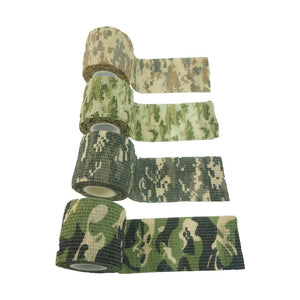 Camouflage Waterproof tape Jungle Army style Camouflage Stealth Tape Suit Outdoor Hunting + Shooting