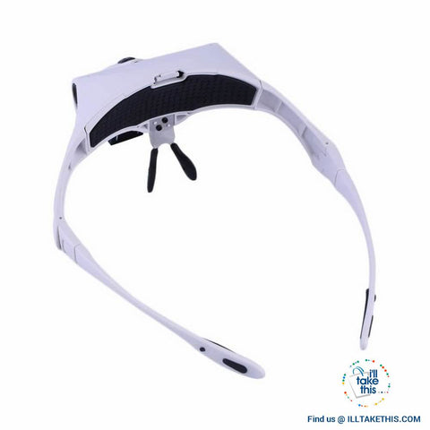 Image of Ultimate illuminated Head Magnifier - Helps You See The Tiniest Details - I'LL TAKE THIS