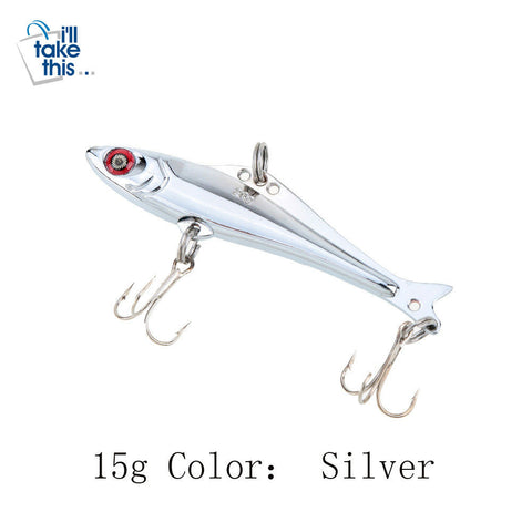 Image of Stainless Steel Fishing Lure Metal Hard Bait 2 Weights available - I'LL TAKE THIS
