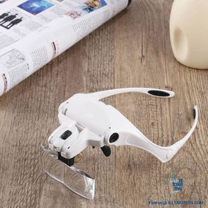 Ultimate illuminated Head Magnifier - Helps You See The Tiniest Details - I'LL TAKE THIS