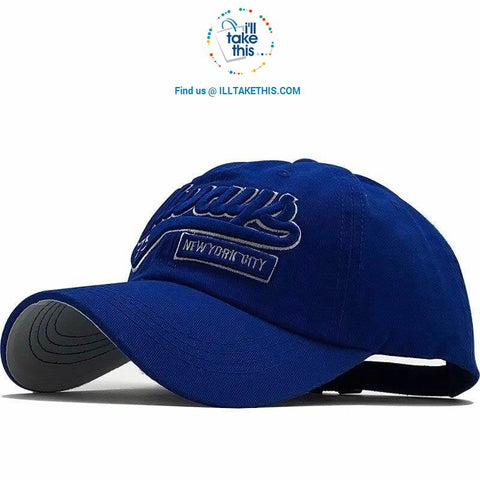 Custom Embroidered NYC New York City Airport Code Baseball Hat 