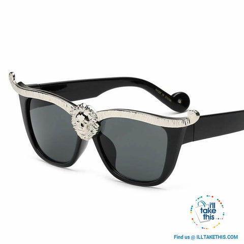 Image of Oversized Retro Cat Eye Sunglasses Women Brand Designer - 3 Color Options - I'LL TAKE THIS