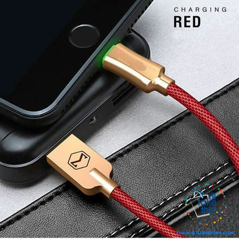 Image of Auto Disconnect Fast Charging For iPhone USB Cable For iPhone XS MAX X Data Cable - I'LL TAKE THIS