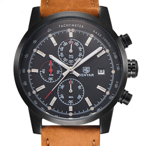 Mens Watches Luxury Sport Wristwatch Chronograph Quartz movement Watch ⌚ - I'LL TAKE THIS