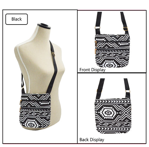 Image of Bohemian Beach Bag Multilayer Pocket Women Natural Crossbody Bag or Shoulder Bag - I'LL TAKE THIS