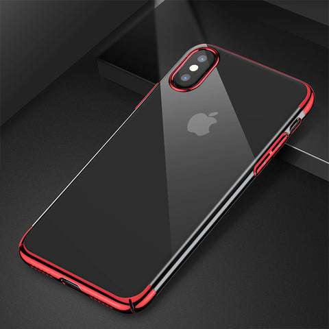 Image of iPhone X Cases Transparency Plastic Case For iPhone X Ultra Thin Protective Shell - I'LL TAKE THIS