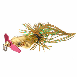 Mini BASS Fishing lures, with Siren Propeller & Lifelike 3D Fisheye for added Attraction 5.5cm 25g