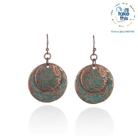 Image of LOOK your best with our Elegantly styled Ethnic Vintage Drop Earrings - I'LL TAKE THIS
