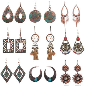 LOOK your best with our Elegantly styled Ethnic Vintage Drop Earrings - I'LL TAKE THIS